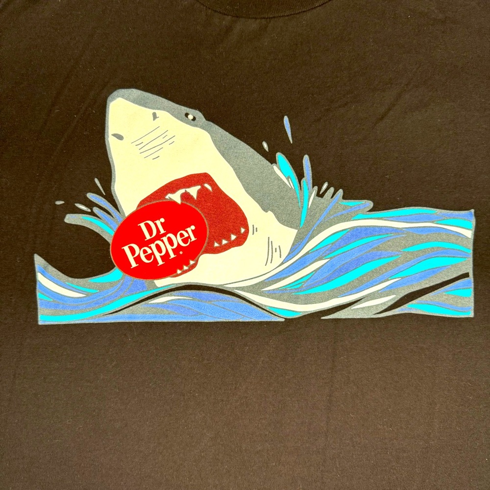 Dr Pepper Shark Shirt
